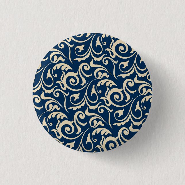 Persische Motive Inspiration Button (Vorderseite)