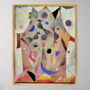 Persische Nachtigallen von Paul Klee, Poster