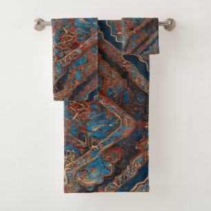 Persische Populäre schöne Sammlung alter Muster Badhandtuch Set