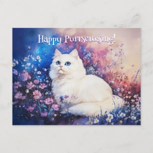 Persische Postübergabe - Postkarte