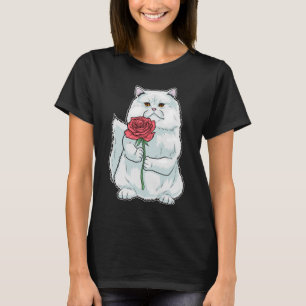Persische Rose Blume T-Shirt