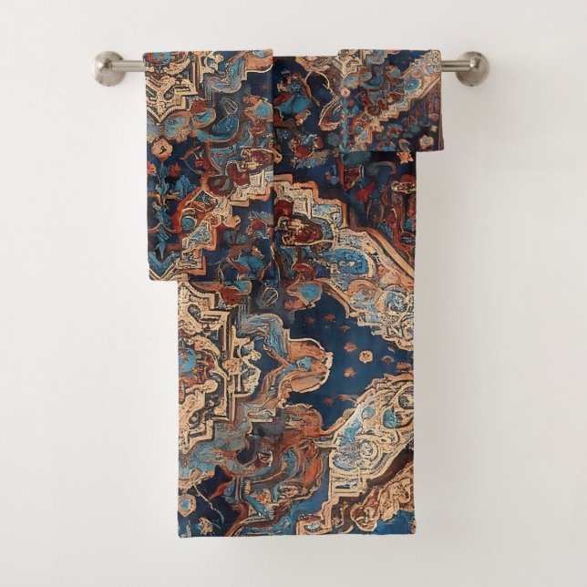 Persische schöne alte Muster Moderne Sammlung Badhandtuch Set (Insitu)
