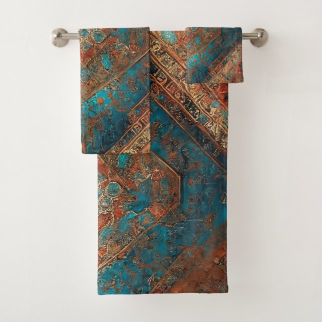 Persische schöne alte Muster Populäre Sammlung Badhandtuch Set (Insitu)