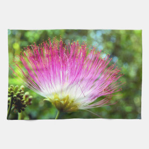 Persische Seidenbaum-Blume Teetücher Handtuch