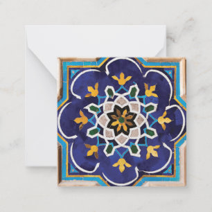 Persische Tile Mitteilungskarte