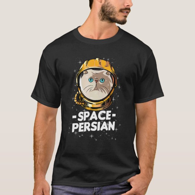 Persische Weltraum-Astronaut-Mama T-Shirt (Vorderseite)