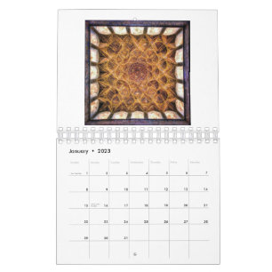 Persischer Architekturkalender Kalender