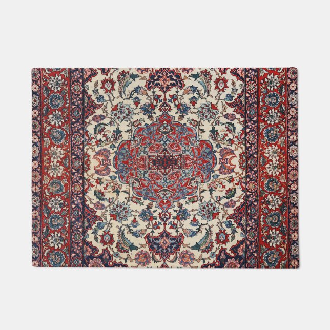 Persischer Blauer Krebs  Fußmatte (Vorderseite)