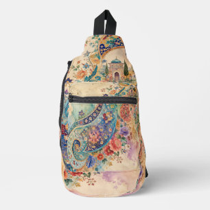 Persischer Garten Blumen Rucksack