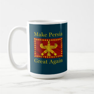 Persischer iranischer Stolz Iran Macht Persien wie Kaffeetasse