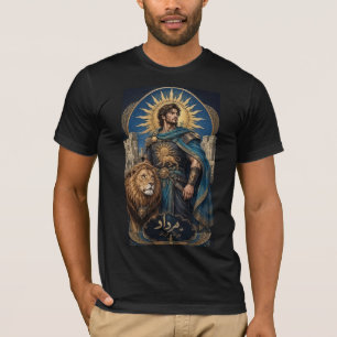 : Persischer Löwe und Sonnenkrieger – Persische Fa T-Shirt