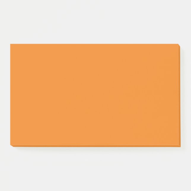Persischer Orange, Sand Brown, Tan Post-it Klebezettel (Vorderseite)