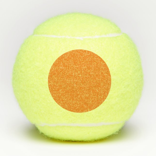 Persischer Orange, Sand Brown, Tan, Tennisbälle (Vorderseite)