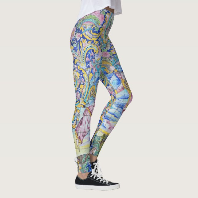 Persischer Schlüsselring Leggings (Rechts)