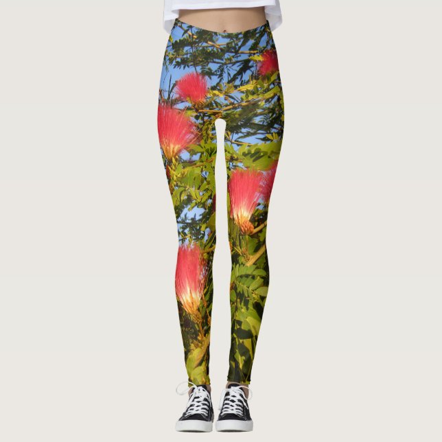 Persischer Seidenbaum Leggings (Vorderseite)