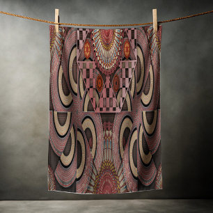 Persischer Sonnenstuhl gerahmter ethnischer Halbkr Strandtuch