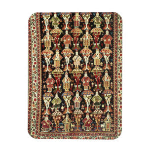 Persischer Teppich, 19.-20. Jahrhundert Magnet