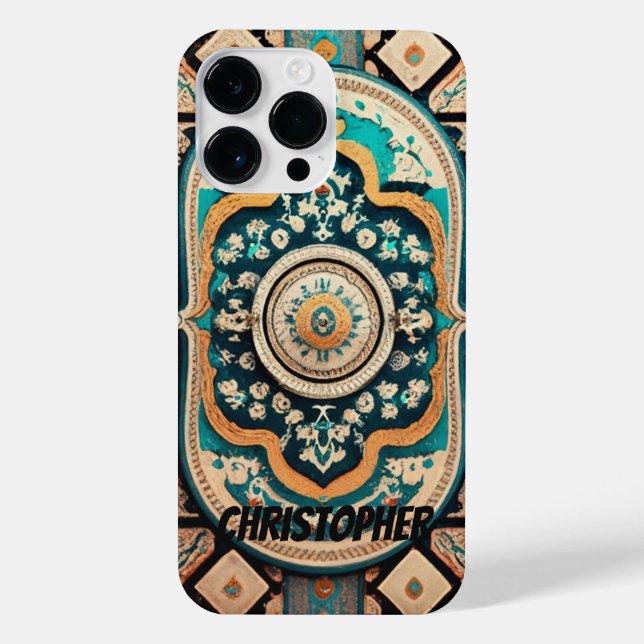 Persischer Teppich bunt iPhone Hülle (Rückseite)