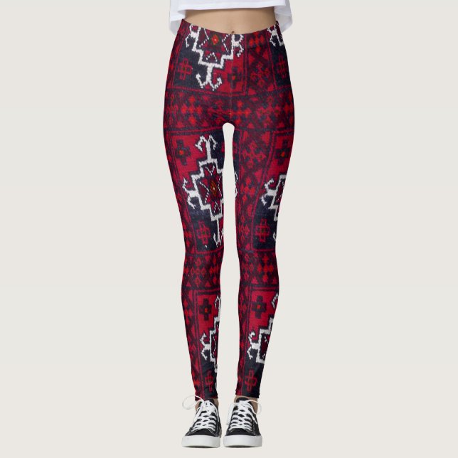 persischer Teppich Leggings (Vorderseite)