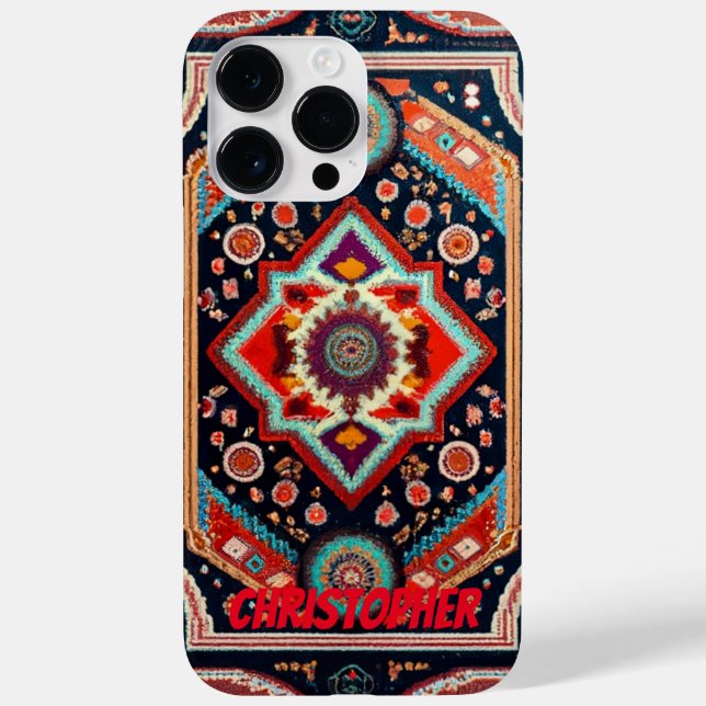 Persischer Teppichboden Orientteppich Case-Mate iPhone Hülle (Rückseite)
