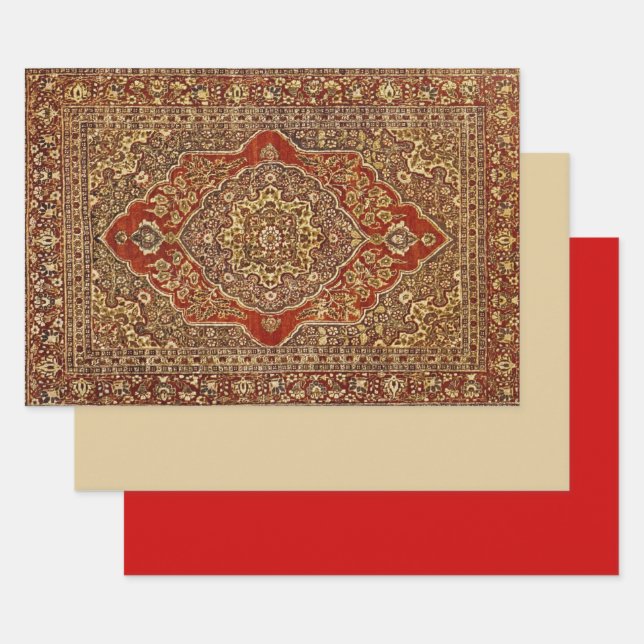 Persischer    Teppichboden - Tabriz Geschenkpapier Set (Set)
