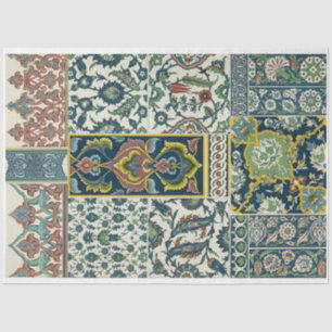 Persisches Design verziertes Musterteppichpapier Seidenpapier