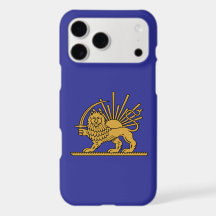 Persisches Löwe und Sonne Emblem iPhone-Hülle