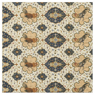 Persisches orientalisches Blumenmuster Stoff