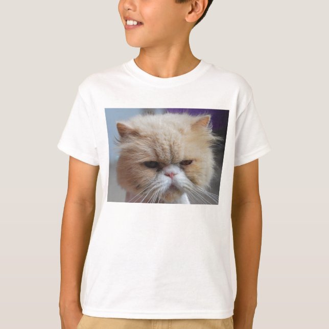 Persisches Shirt mit Purr-fect (Vorderseite)