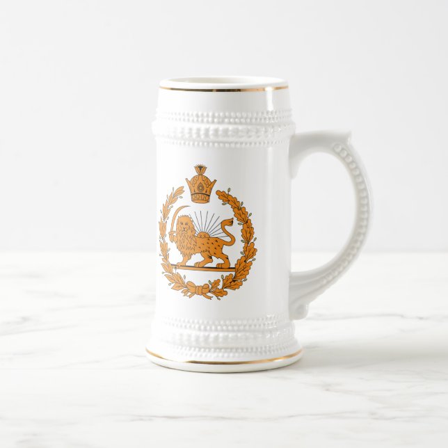 Persisches Wappen Tasse (Rechts)