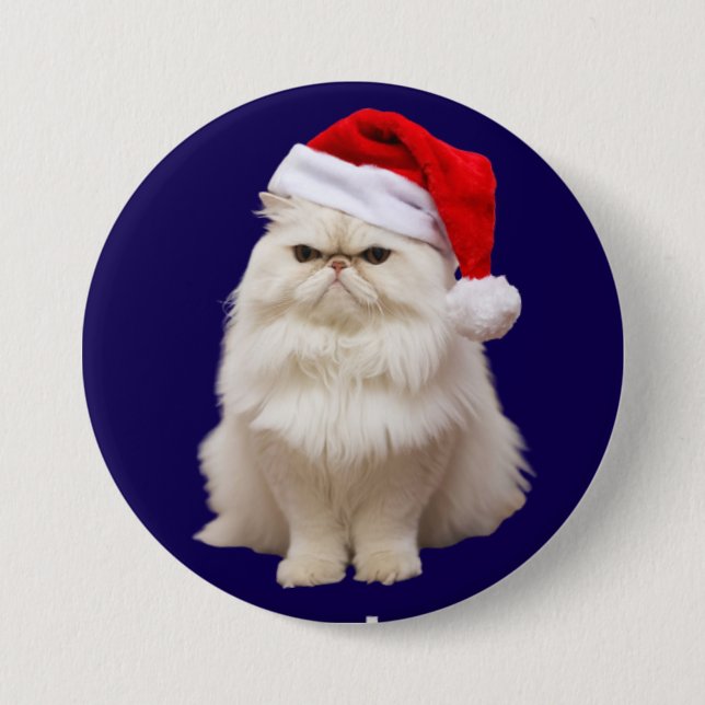 Persisches Weihnachts-Button Button (Vorderseite)