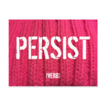 Persist Postkarte