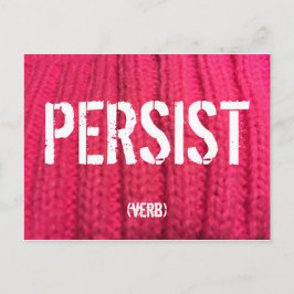 Persist Postkarte