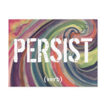 Persist Postkarte
