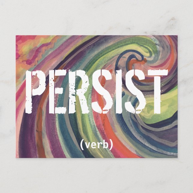 Persist Postkarte (Vorderseite)
