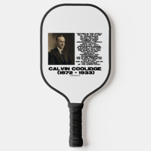 Persistenz-Entschlossenheit Omnipotente Coolidge Pickleball Schläger