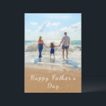 Persnalized Your Vater Foto Vatertag Card<br><div class="desc">Glückliche Vatertagskarten - Benutzerdefiniertes Foto und Text - Eigenes Design - Personalisierte Familie / Freunde oder Persönliches Geschenk - Foto / oder Text hinzufügen - Vergrössern und verschieben oder entfernen und hinzufügen / Bild mit Anpassungswerkzeug ! Viel Glück - Seien Sie glücklich :)</div>