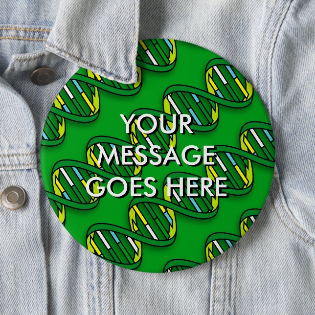 Persoanlisierte DNA-Muster Button (Beispiel)