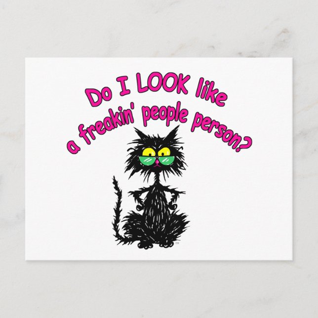 PERSON POSTKARTE (Vorderseite)