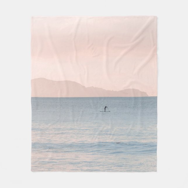 PERSON SUPFAHREN FLEECEDECKE (Vorderseite)