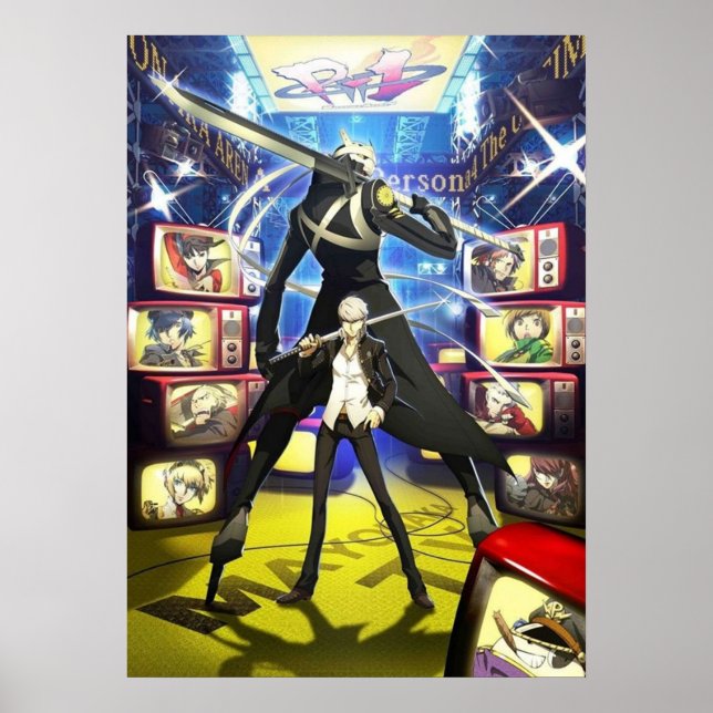 Persona 4 Arena Artwork Poster (Vorne)