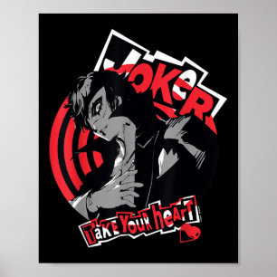Persona 5 Joker Nehmen Sie Ihren Herzatlus Poster
