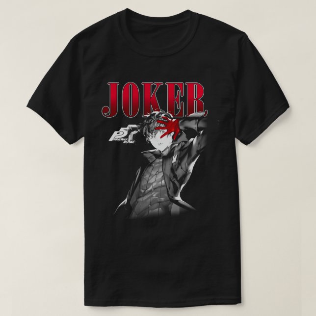 Persona 5 Joker Neutral Graphic Long Sleeve T-Shir T-Shirt (Design vorne)