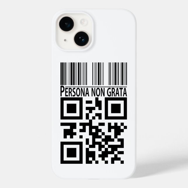 Persona non grata Case-Mate iPhone hülle (Rückseite)