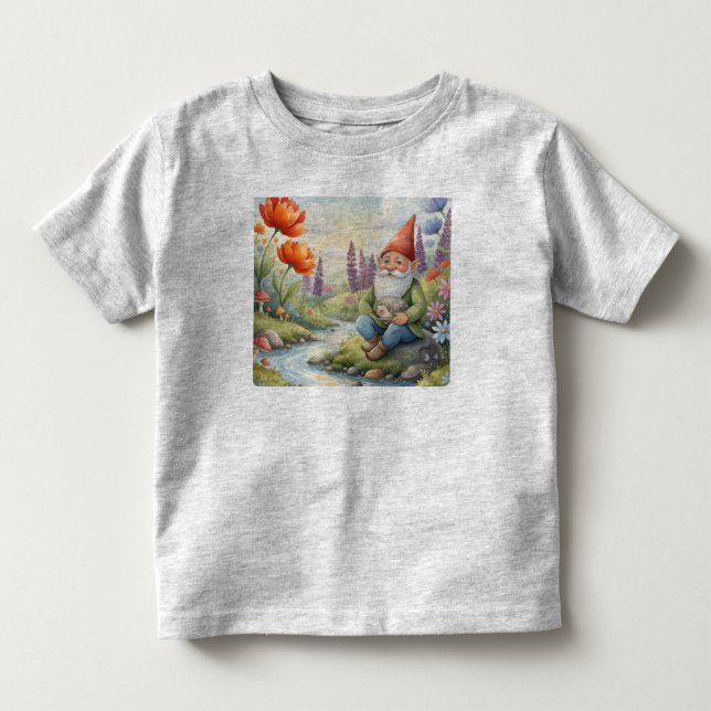 Personailzed name enchanted forest toddler shirt (Vorderseite)