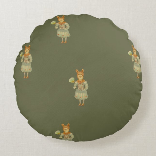 Personaje  rundes kissen (Vorderseite)