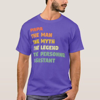 Personal Assistant Funny Geschenk für ihn Personal T-Shirt