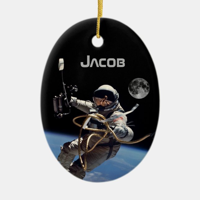 Personal Astronaut Space Walk Ornament (Vorne)