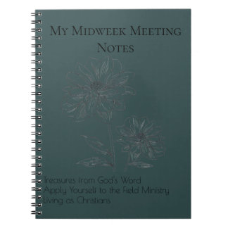 Personal Bible Study Notebook Notizblock