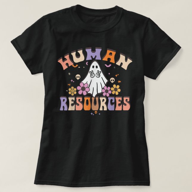 Personal Boo Crew Halloween Match HR Mann T-Shirt (Design vorne)